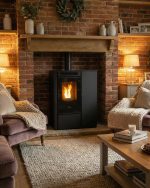 Elcofire Kiva Slimline freestanding