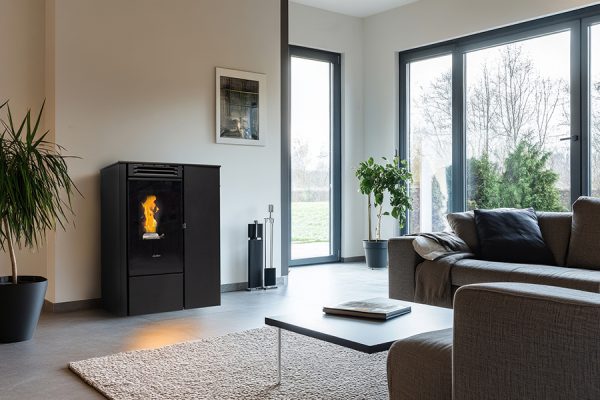 Elcofire Kiva Slimline freestanding